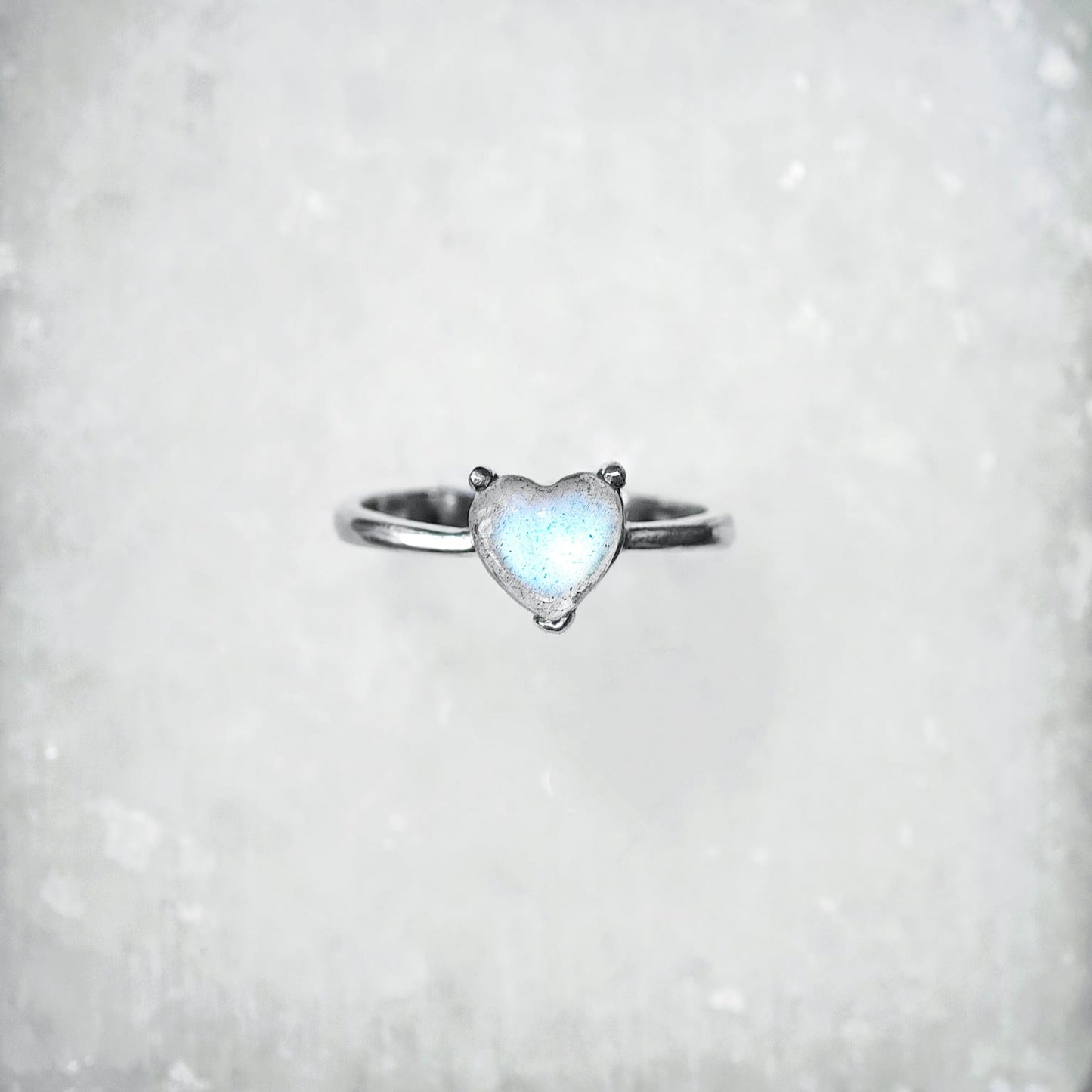 Moonlight Heart Ring